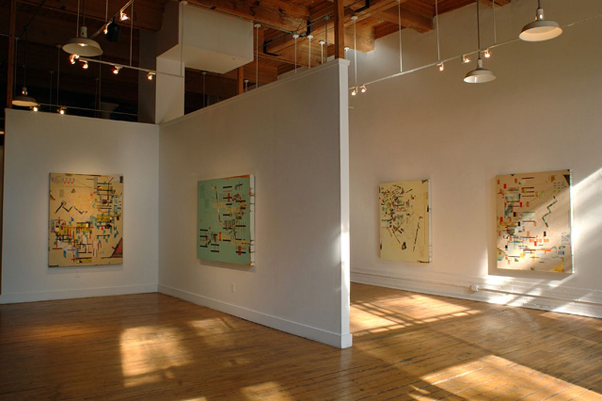 Data Walks: The Paintings
Gallery Siano
Philadelphia, PA
November 3 to 26, 2006.